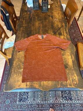 Lululemon Metal Vent Tech Short Sleeve Shirt 2.0 Disrupted Grid Date Brown Men's